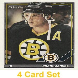 Craig Janney Hockey Card Collection